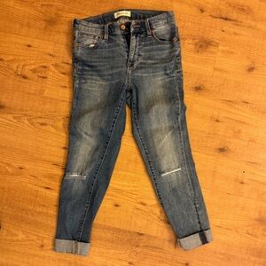 Madewell Skinny High Risers Croswell Wash 26